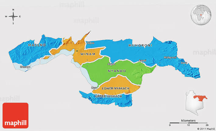 Sub Counties in Kisumu County