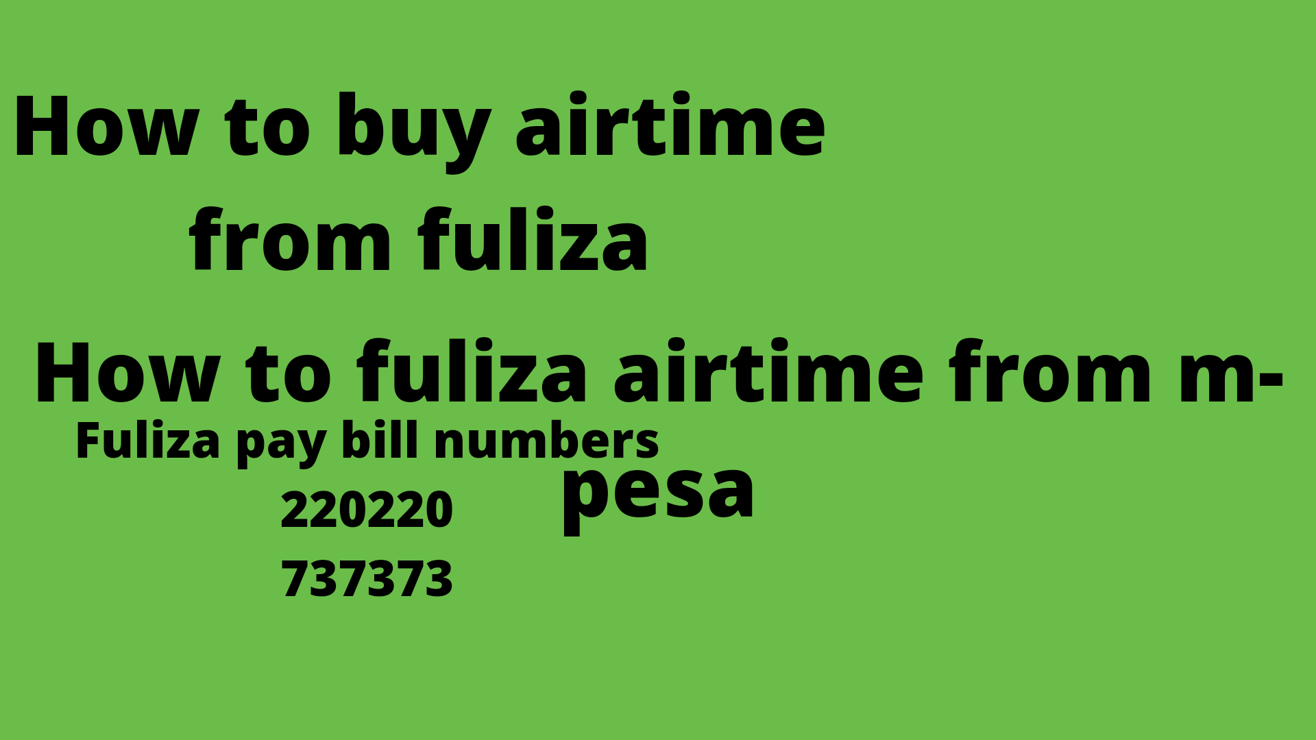 How to buy airtime from fuliza mpesa