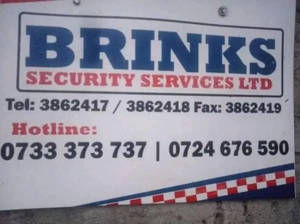 Brinks Security Kenya