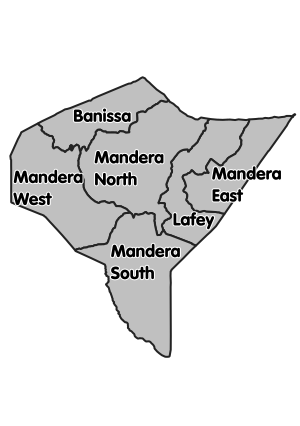 List of Sub Counties in Mandera county