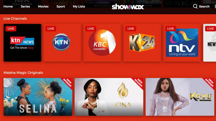 List of Showmax Kenya Packages and Prices