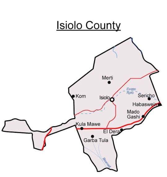 List of Sub Counties in Isiolo county