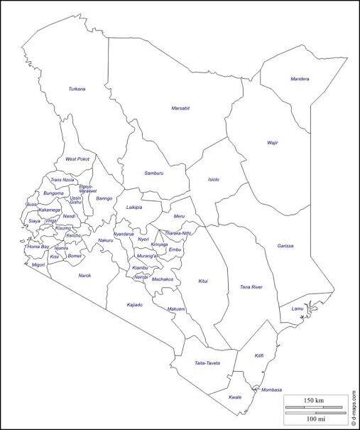 List of Counties in Kenya