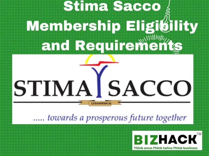Stima Sacco Membership Eligibility and Requirements