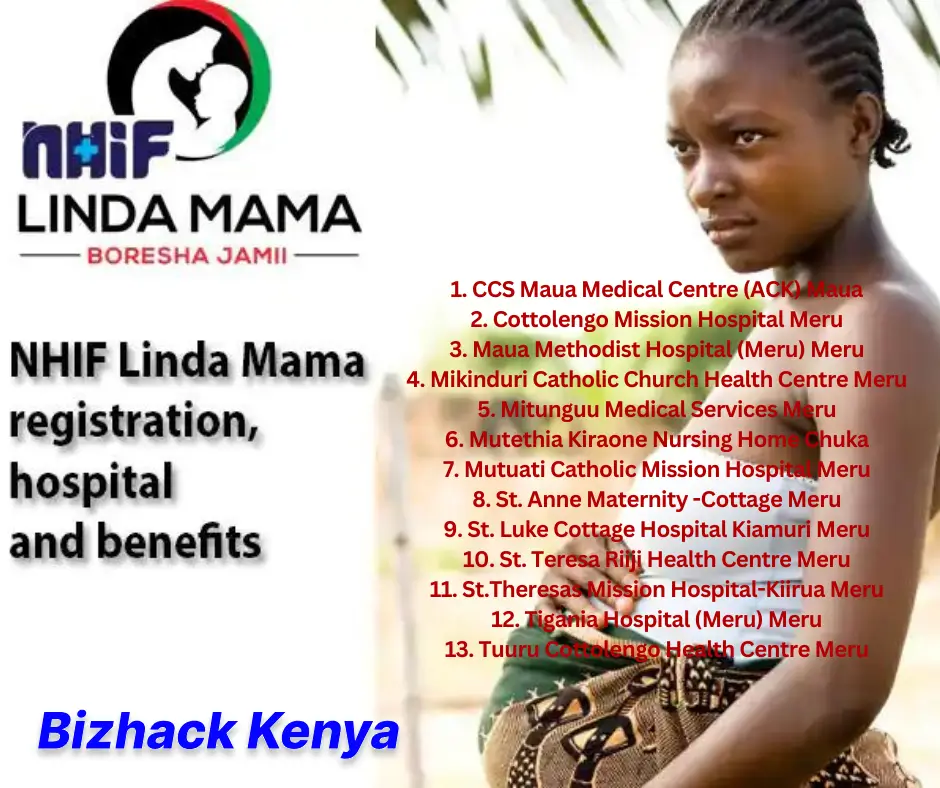 List of Linda Mama Hospitals in Meru County